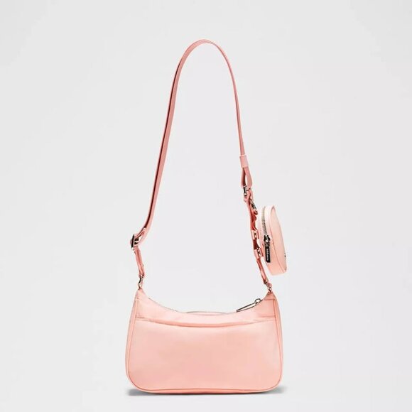 Lululemon Crossbody Bag with Nano Pouch 2L in Flush Pink, BNWT - Picture 3 of 8